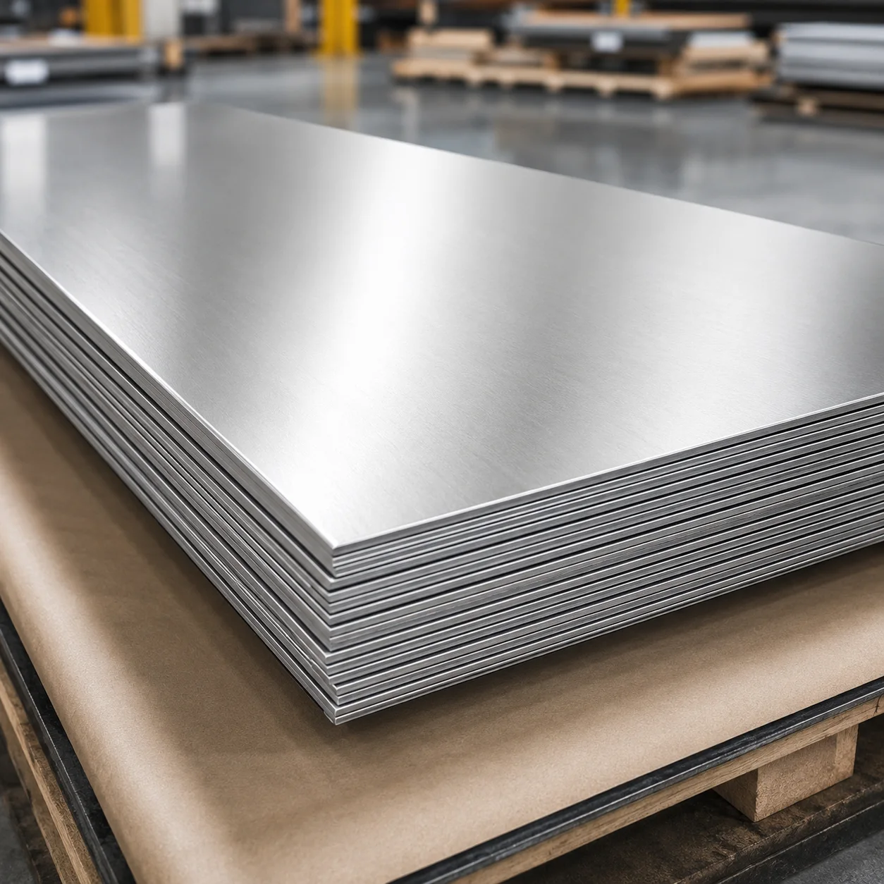 New 4' x 10' Stainless Steel Sheets – 14 Gauge